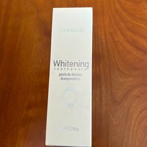 Farmasi whitening toothpaste